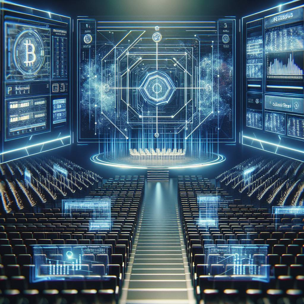 How can I access the seating chart for a blockchain conference?