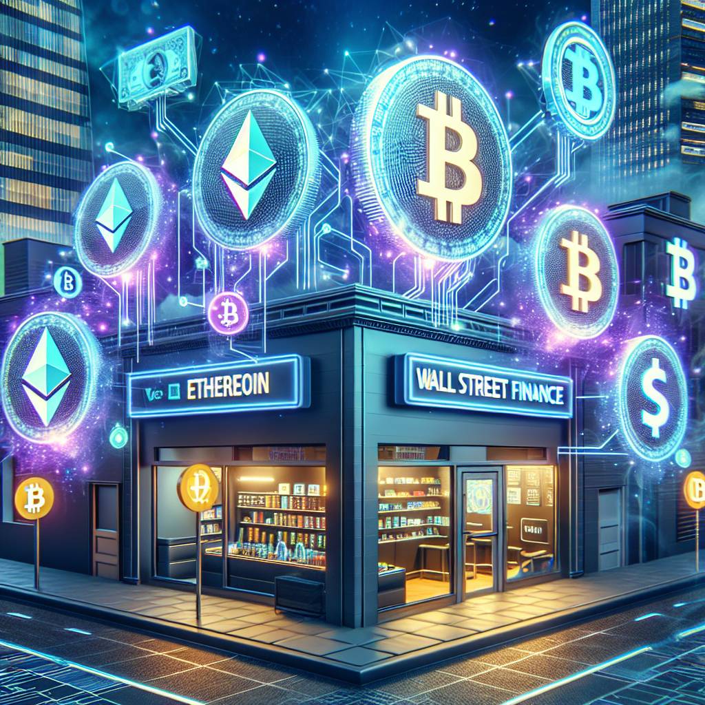What are the most popular cryptocurrencies accepted at vape stores in Evansville?