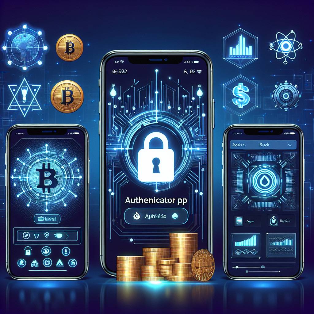 What are the steps to set up an authenticator app for securing my cryptocurrency investments?