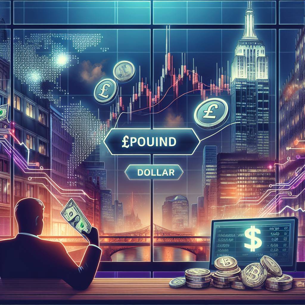 How can I trade pound to dollar live on a cryptocurrency exchange?