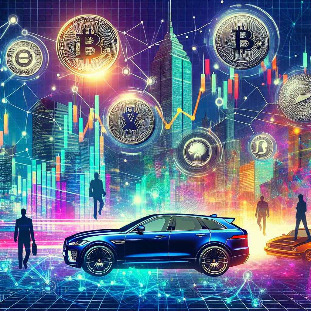 What are the potential cryptocurrency investment opportunities associated with Jaguar Land Rover stock?