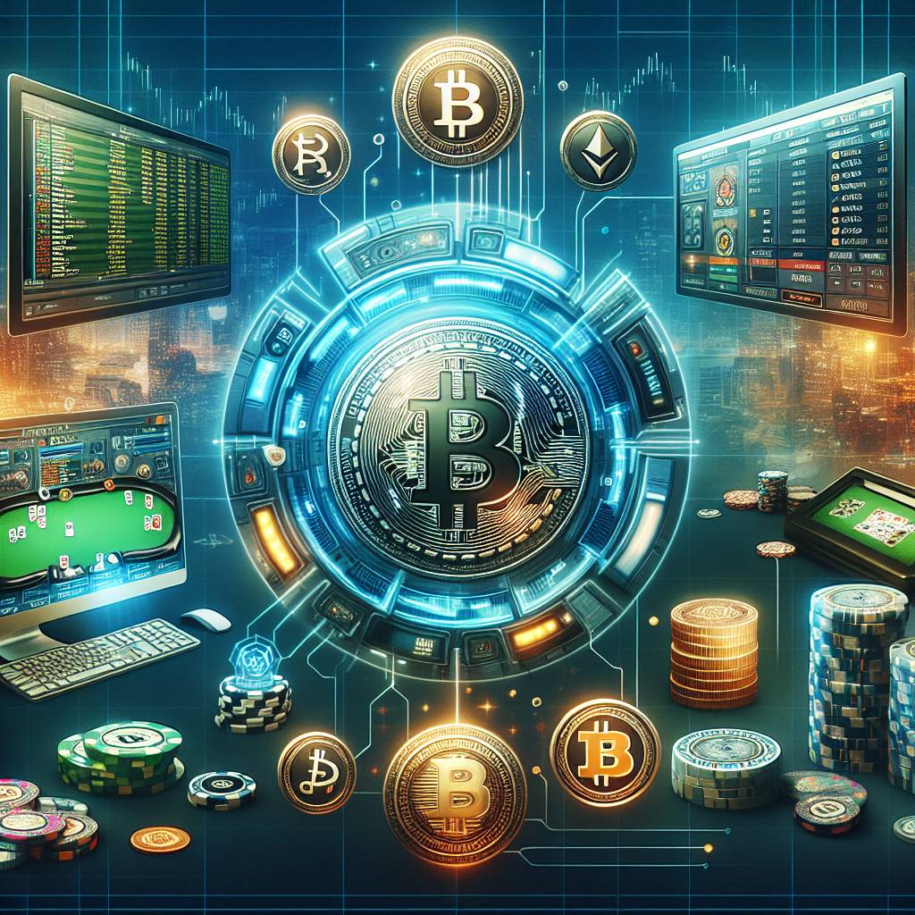 What are some of the most reputable poker sites that accept cryptocurrency?