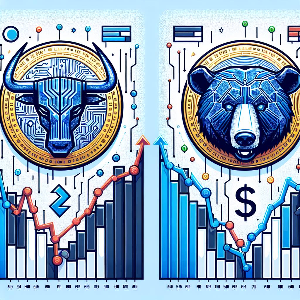 What were the bullish and bearish trends in the 2017 cryptocurrency market?