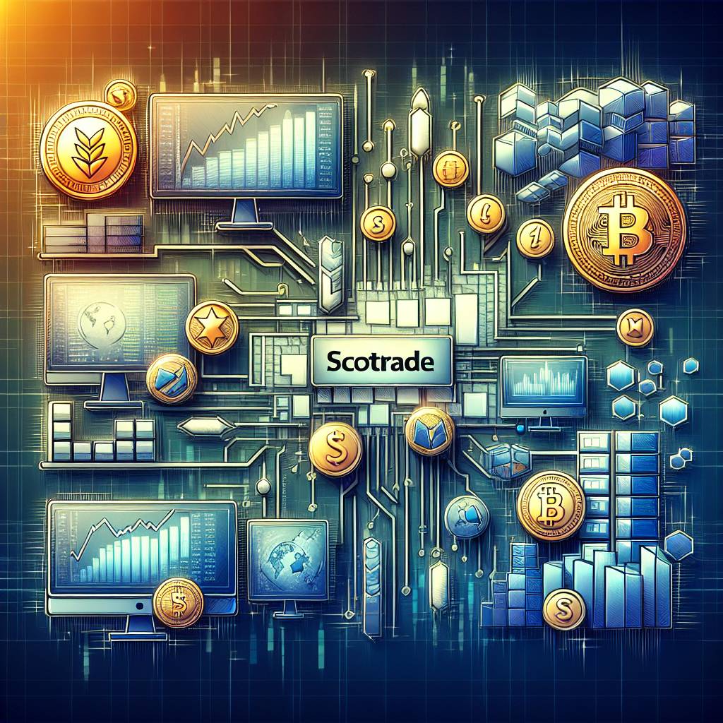 What are the advantages of using Scottrade for buying and selling digital currencies?