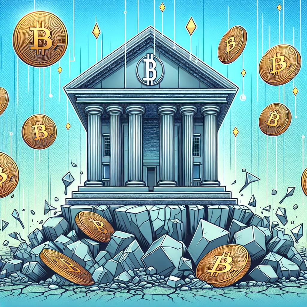 Are there any banks facing financial instability as a result of the growing popularity of cryptocurrencies?