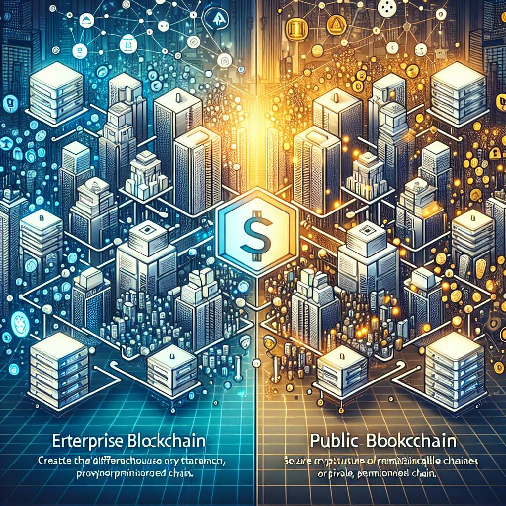 How does enterprise blockchain development contribute to the decentralization of digital currencies?