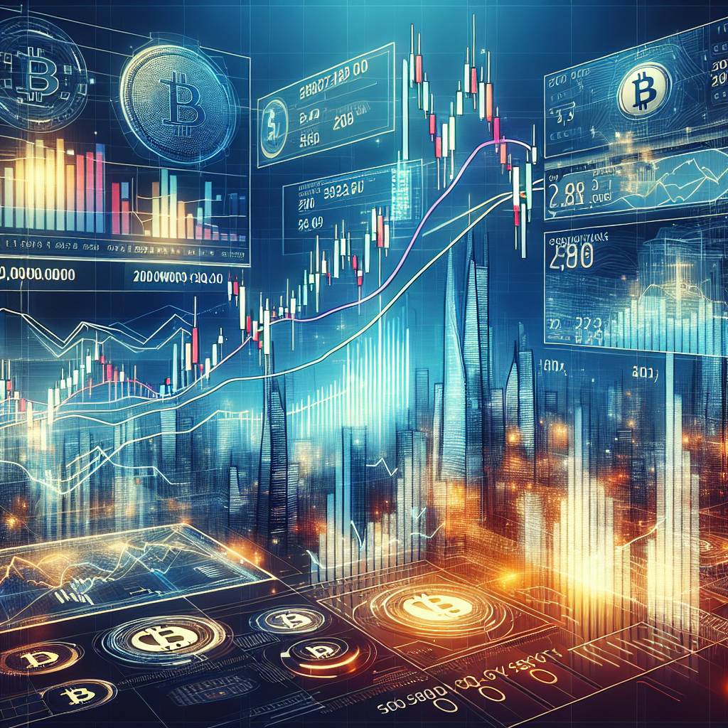 How can I use ASX 200 charts to analyze the performance of popular cryptocurrencies?