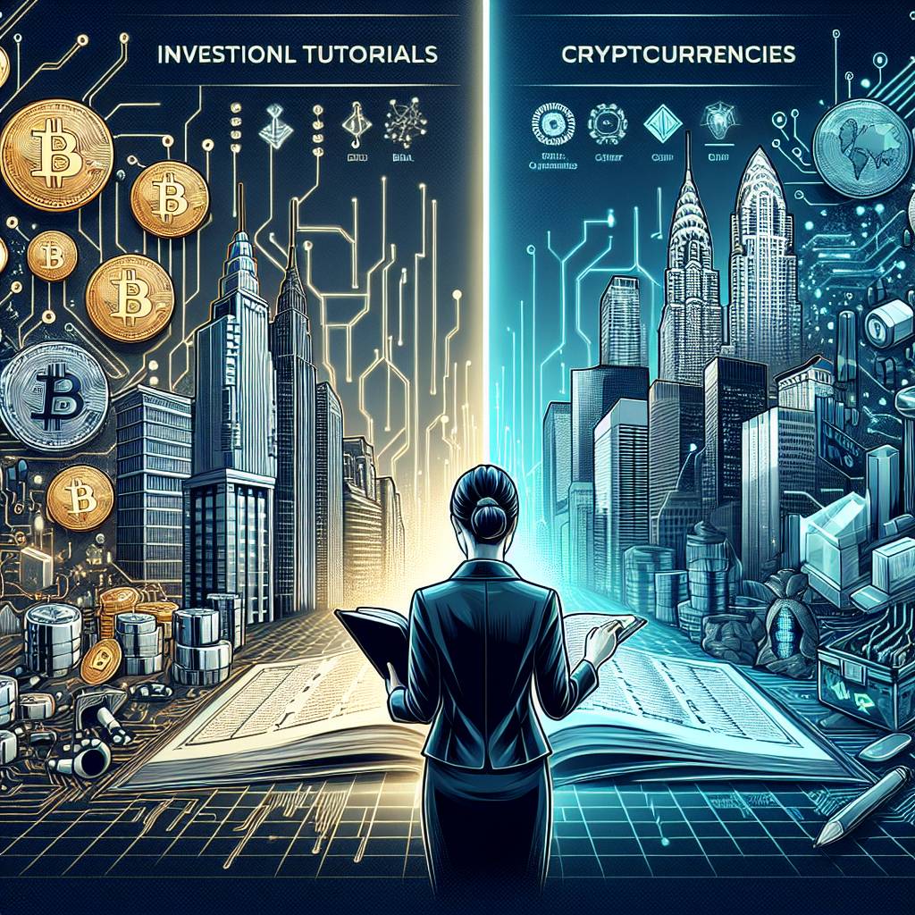 Are there any investing tutorials that cover both traditional investments and cryptocurrencies?