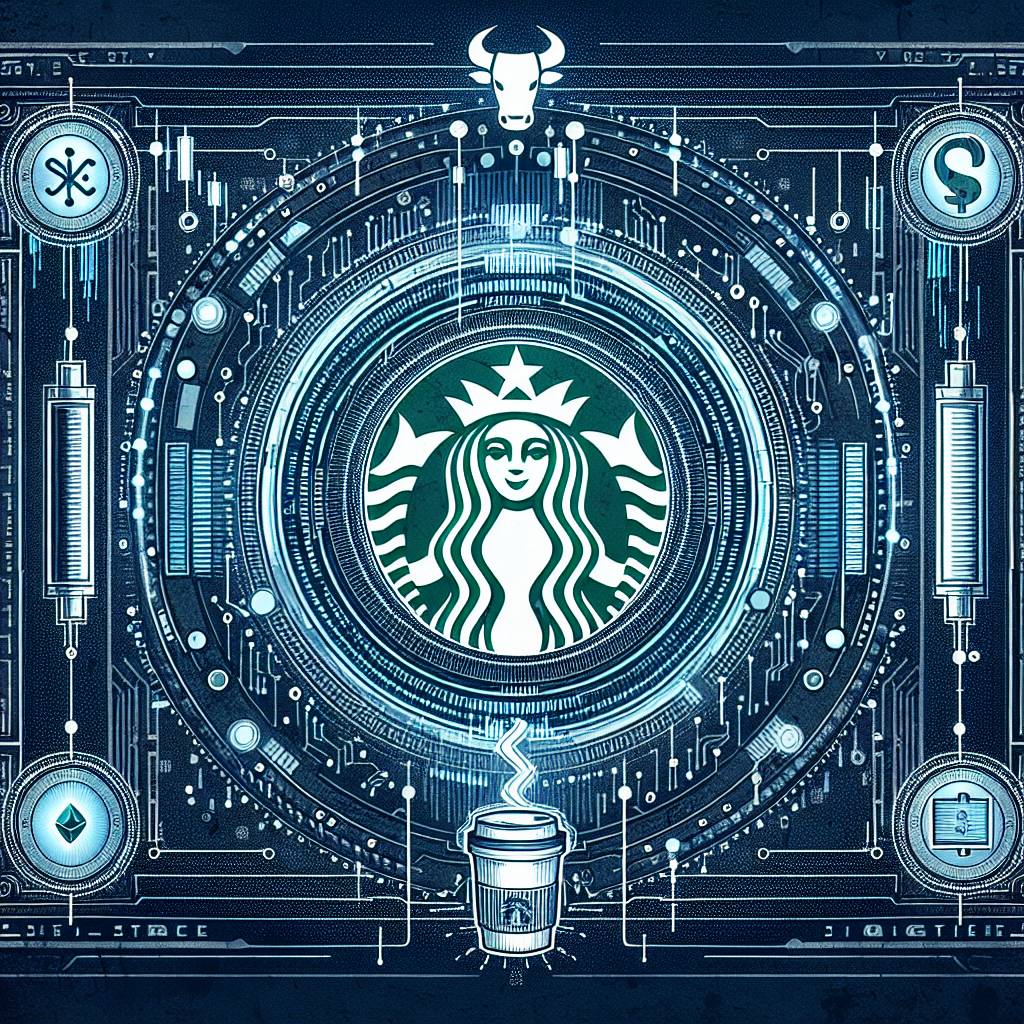 Are there any digital currency payment options available when purchasing Starbucks stock?