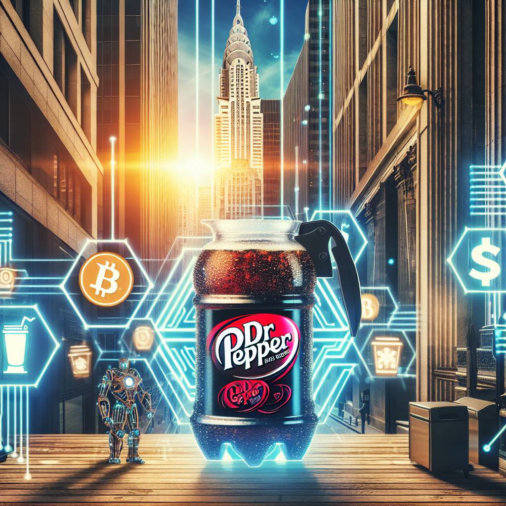 How does Keurig Dr Pepper use blockchain technology in their operations?