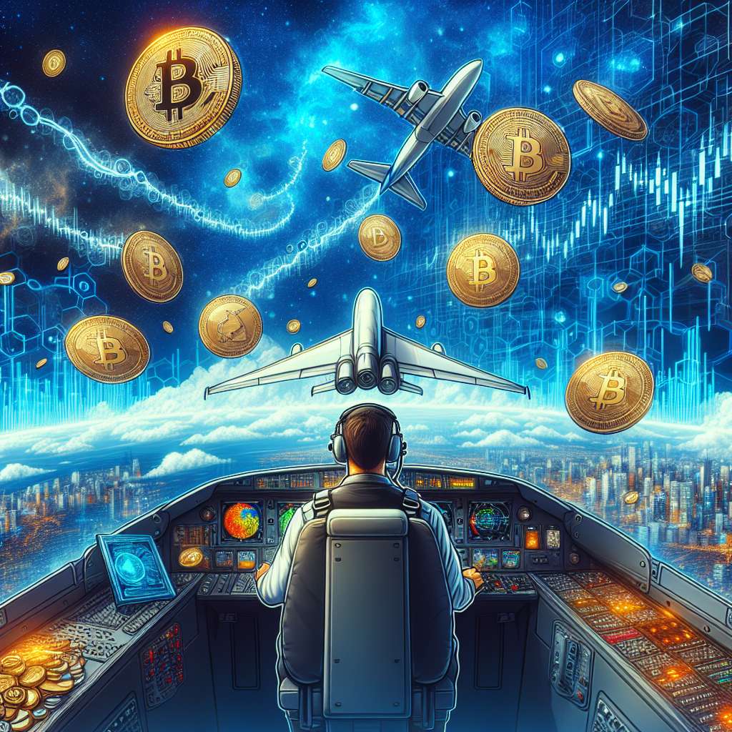 Are there any correlations between a rally in the stock market and the price movements of cryptocurrencies?