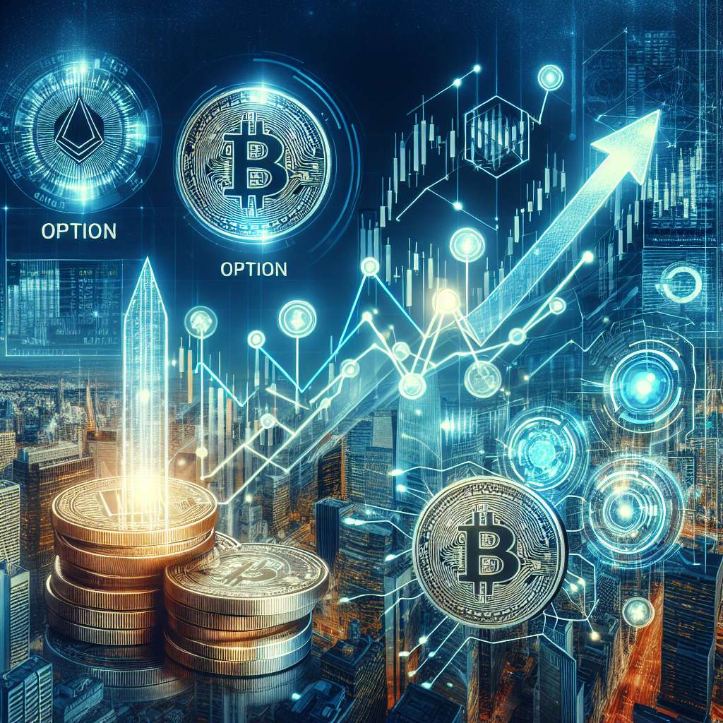 How does option value relate to digital currencies like Bitcoin?