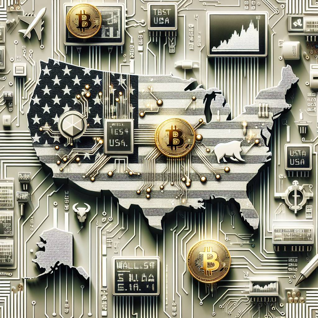 What are the topographical factors that affect the adoption of cryptocurrencies in the USA?