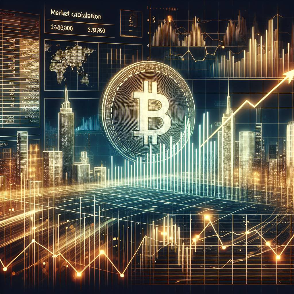 What is the relationship between market cap and cryptocurrency prices?