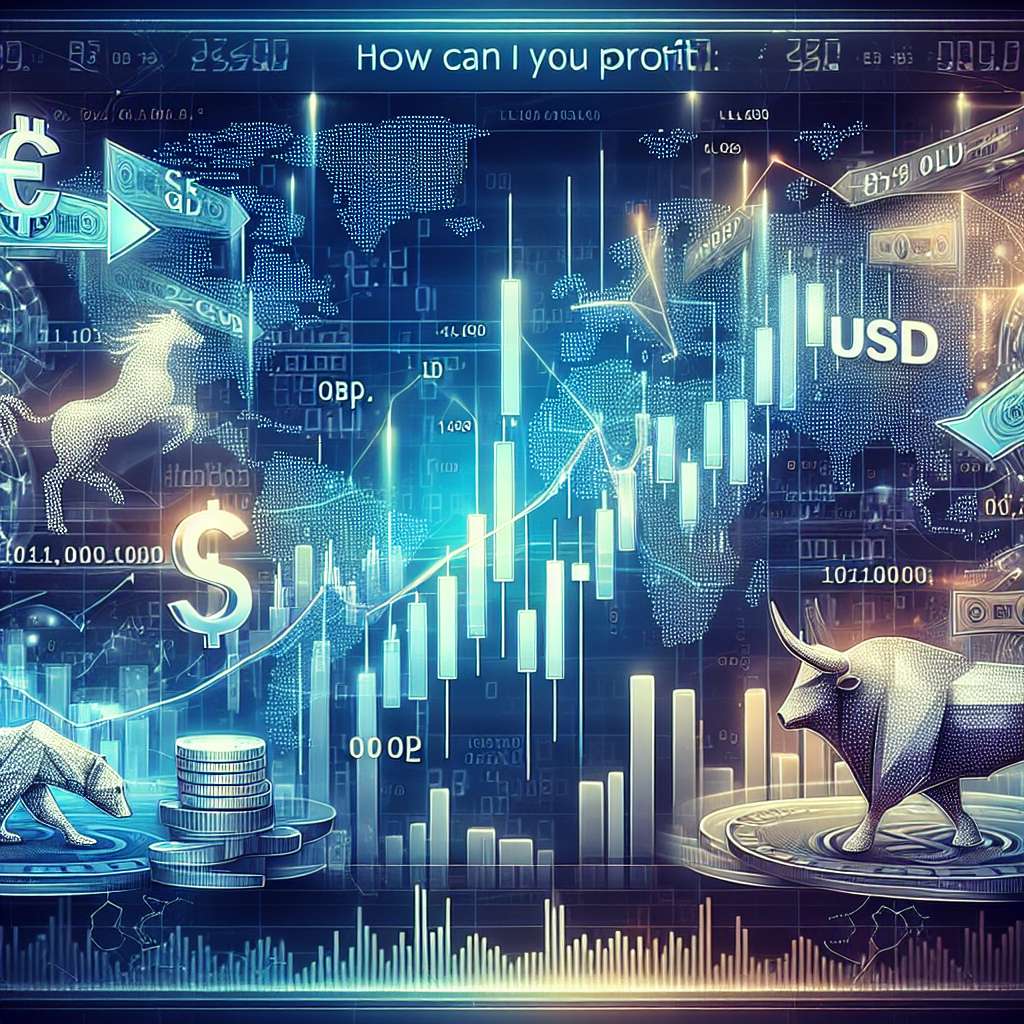 How can I profit from buying or selling GBP/USD in the cryptocurrency market?