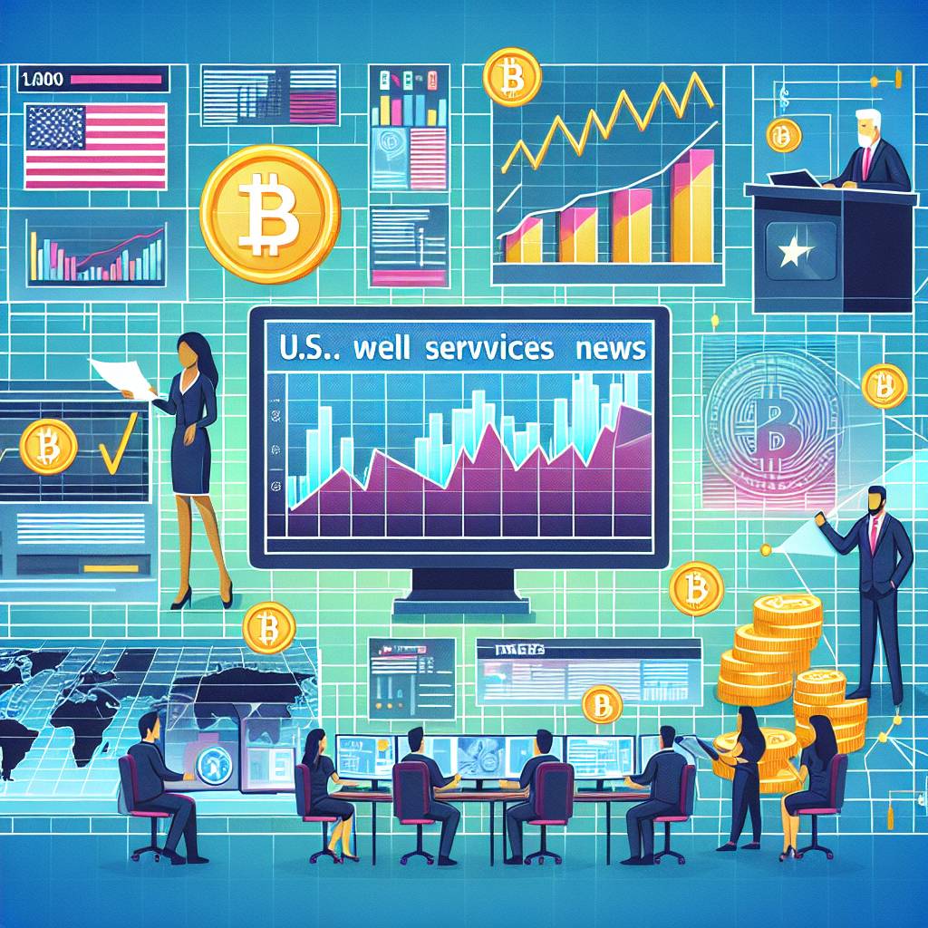 How can U.S. well services news affect the adoption and use of cryptocurrencies?