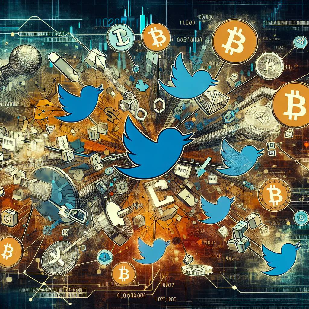 What impact does Twitter activity have on the price of cryptocurrencies?