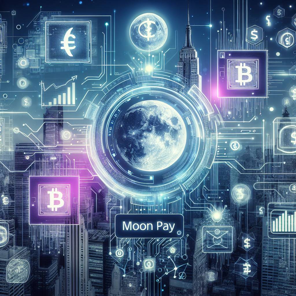 What is the process to sign up for Moon Pay and start buying cryptocurrencies?