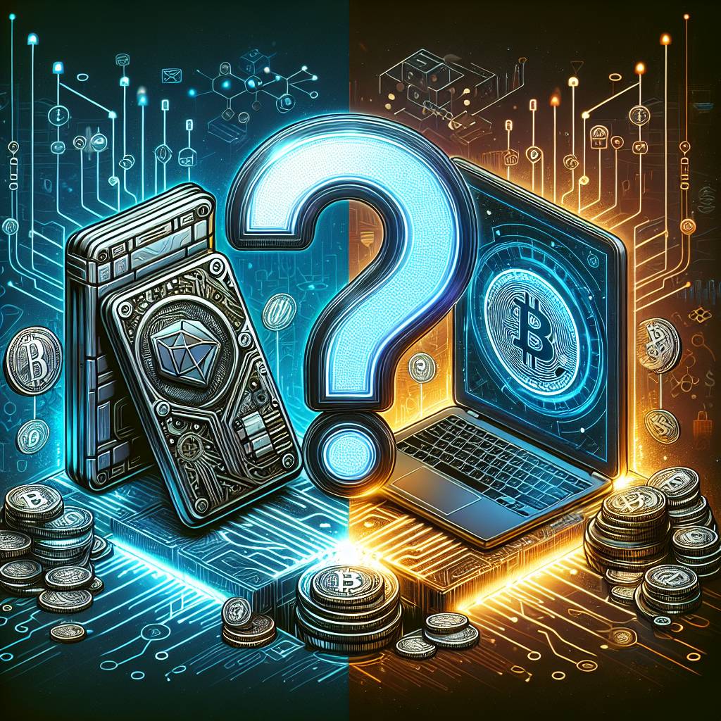 Which is more secure: a hardware wallet or a software wallet?