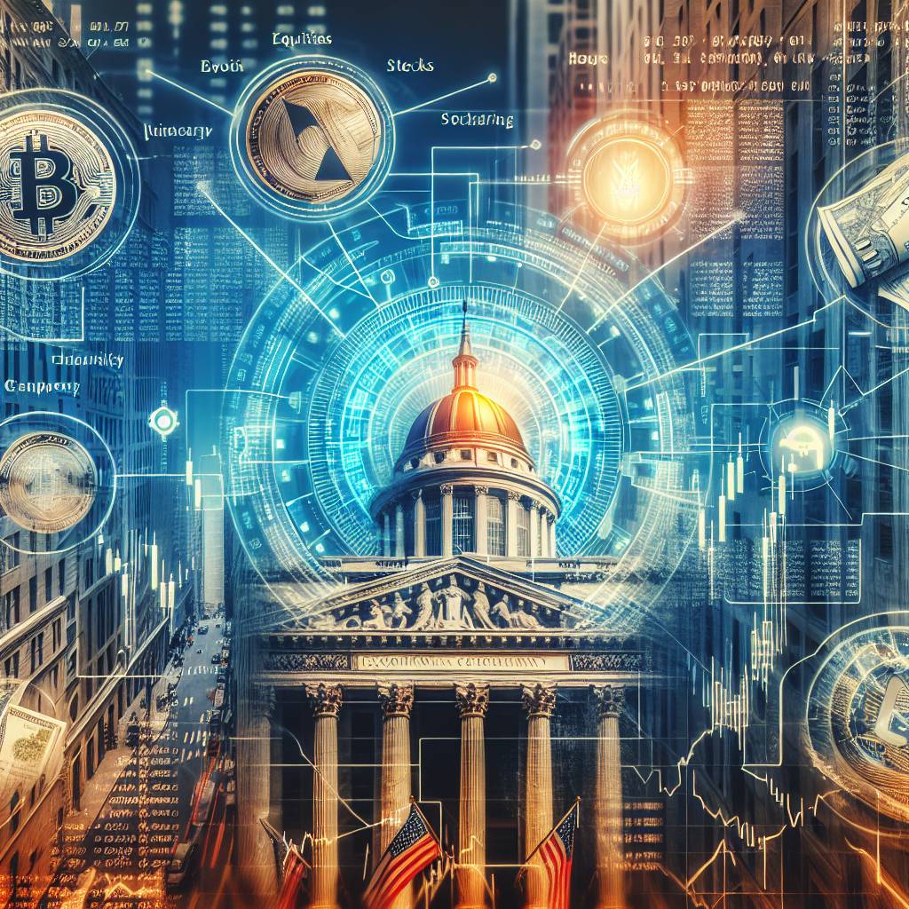 What are the correlations between the equities index and the value of cryptocurrencies?