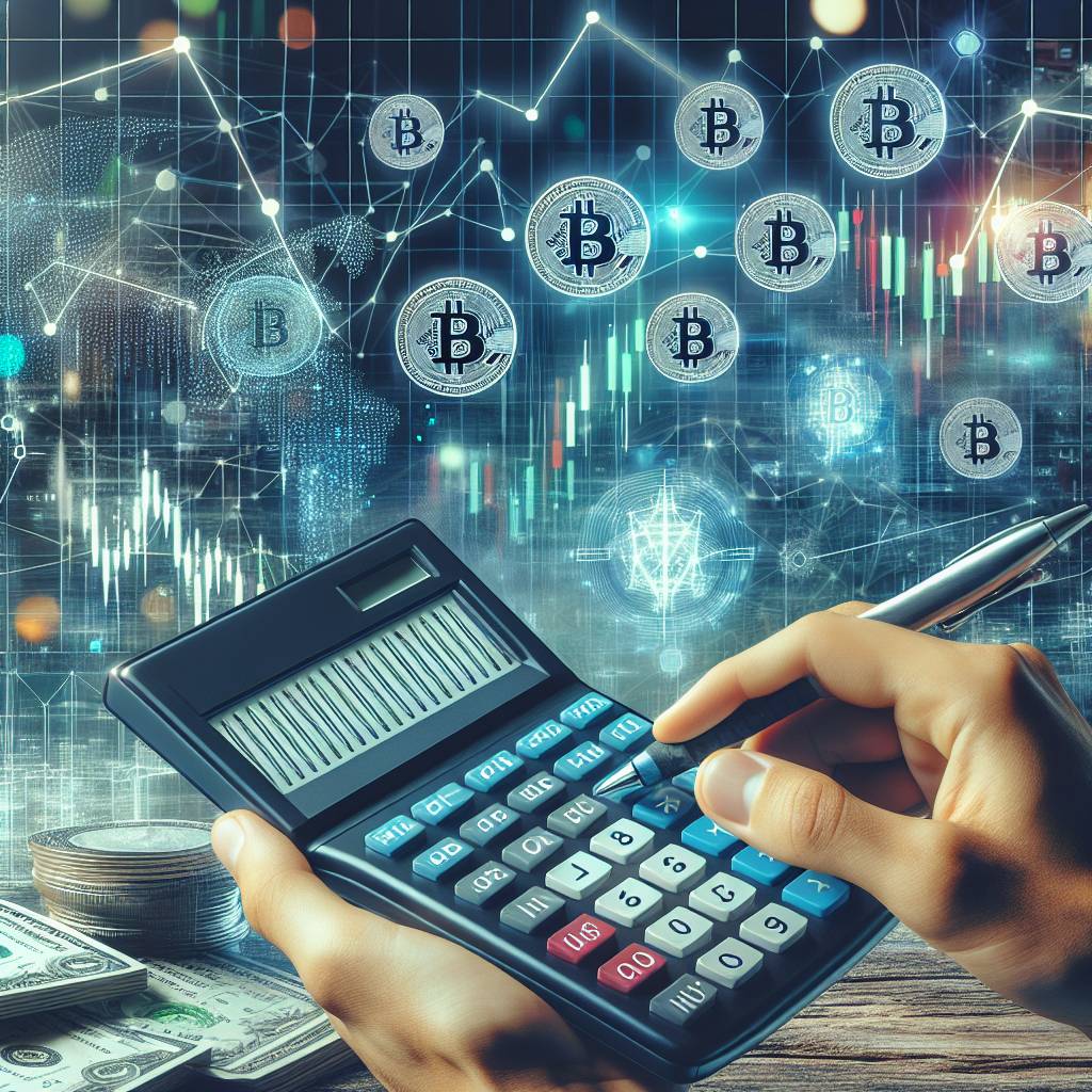 How can I use a calculator cake to track my cryptocurrency investments?