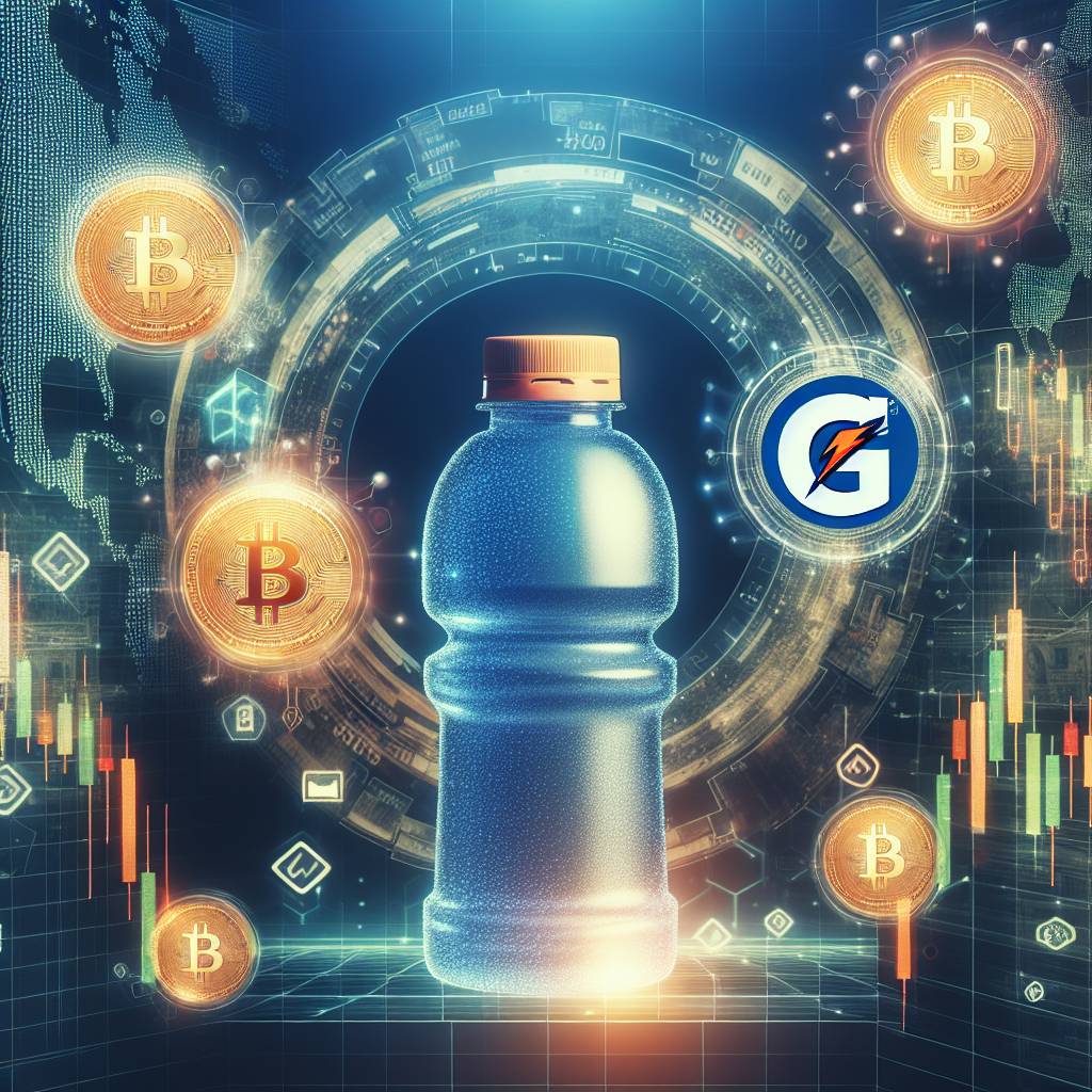 Which cryptocurrencies are accepted for purchasing Gatorade stocks?