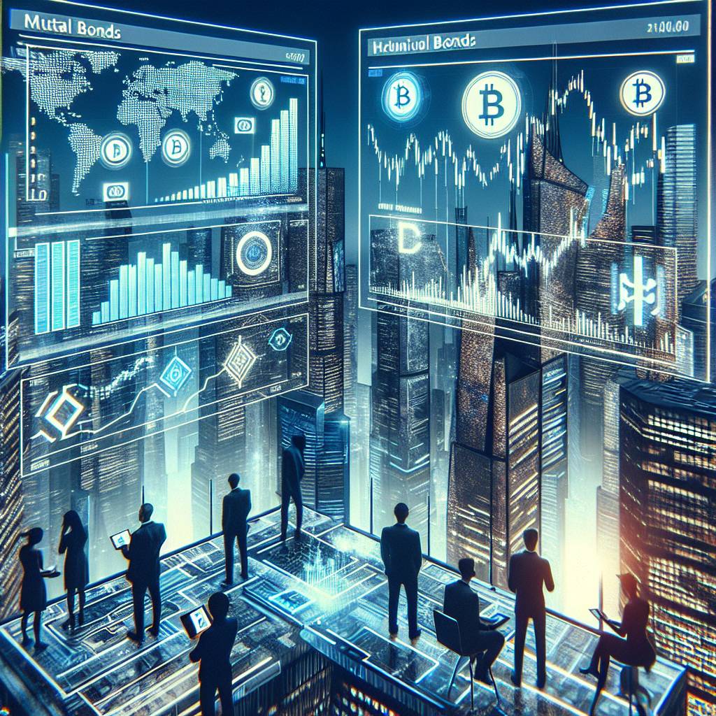 What are the best performing cryptocurrencies compared to mutual funds?