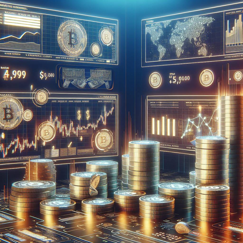 Which commodity charts provide real-time data for digital assets?