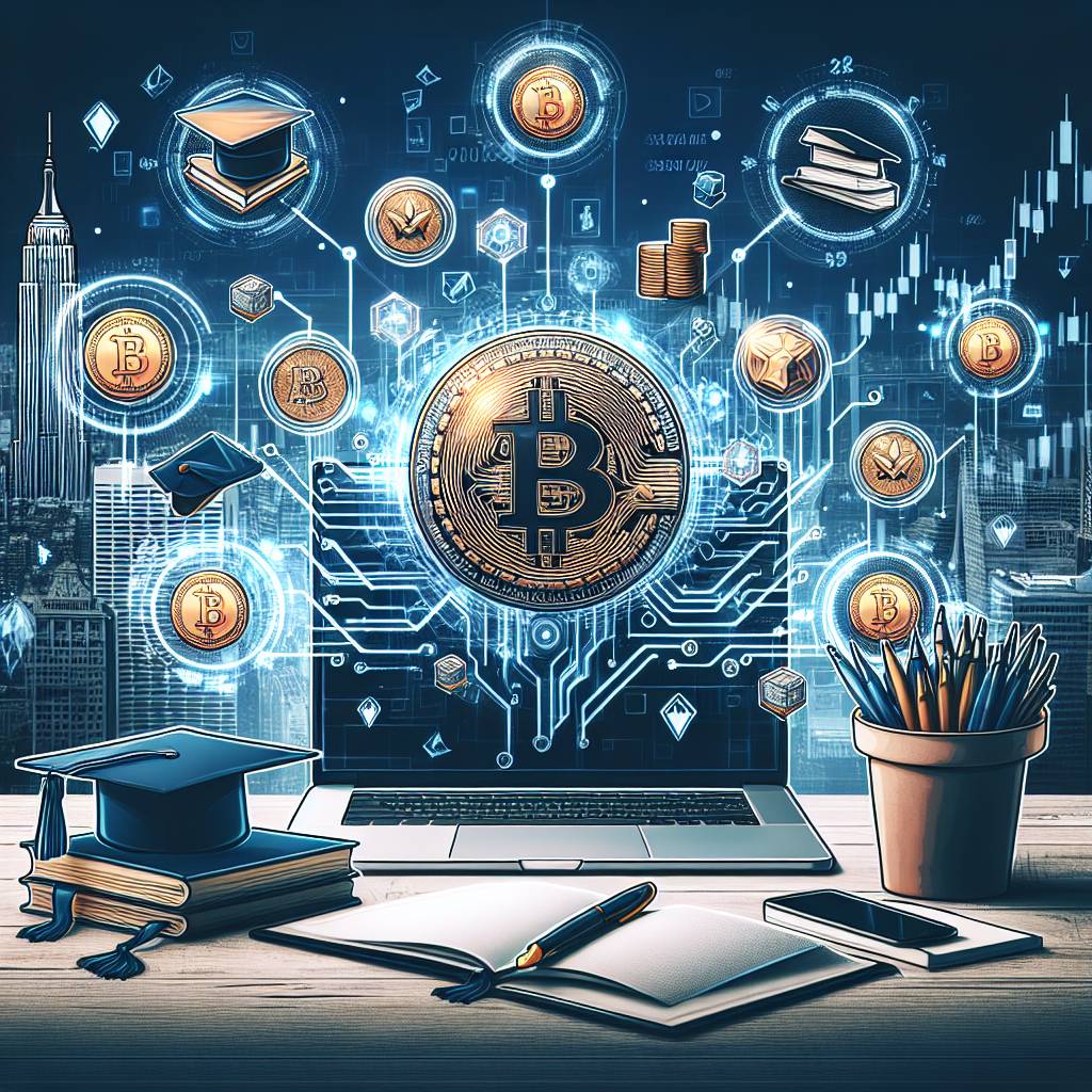 Which universities offer grants or scholarships for students pursuing studies in the cryptocurrency industry?