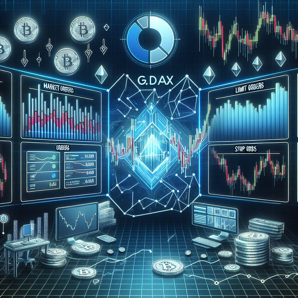 What are the advantages and disadvantages of using GDAX limit orders versus stop orders in the world of digital currencies?