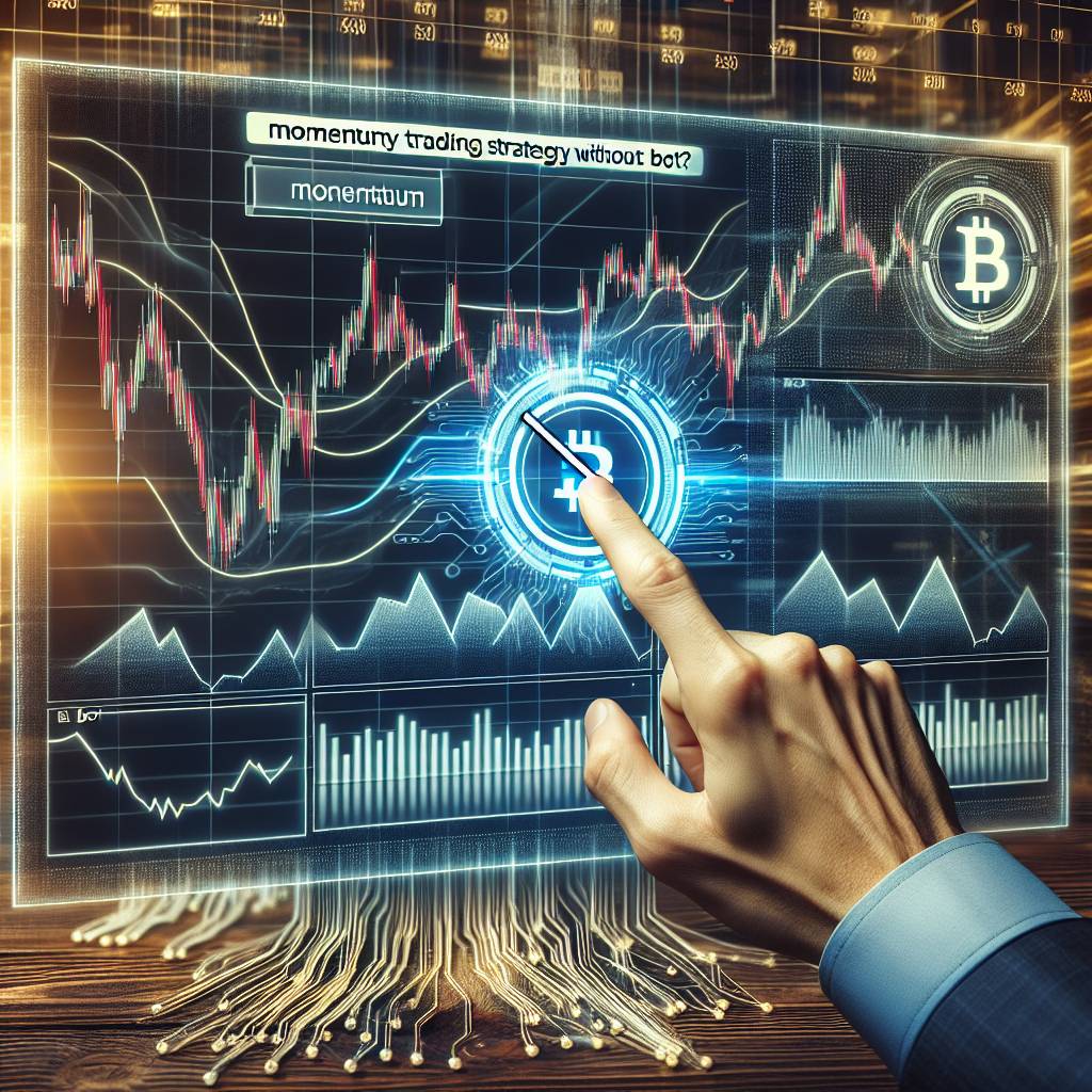 Is it possible to implement a momentum trading strategy manually without using a bot?