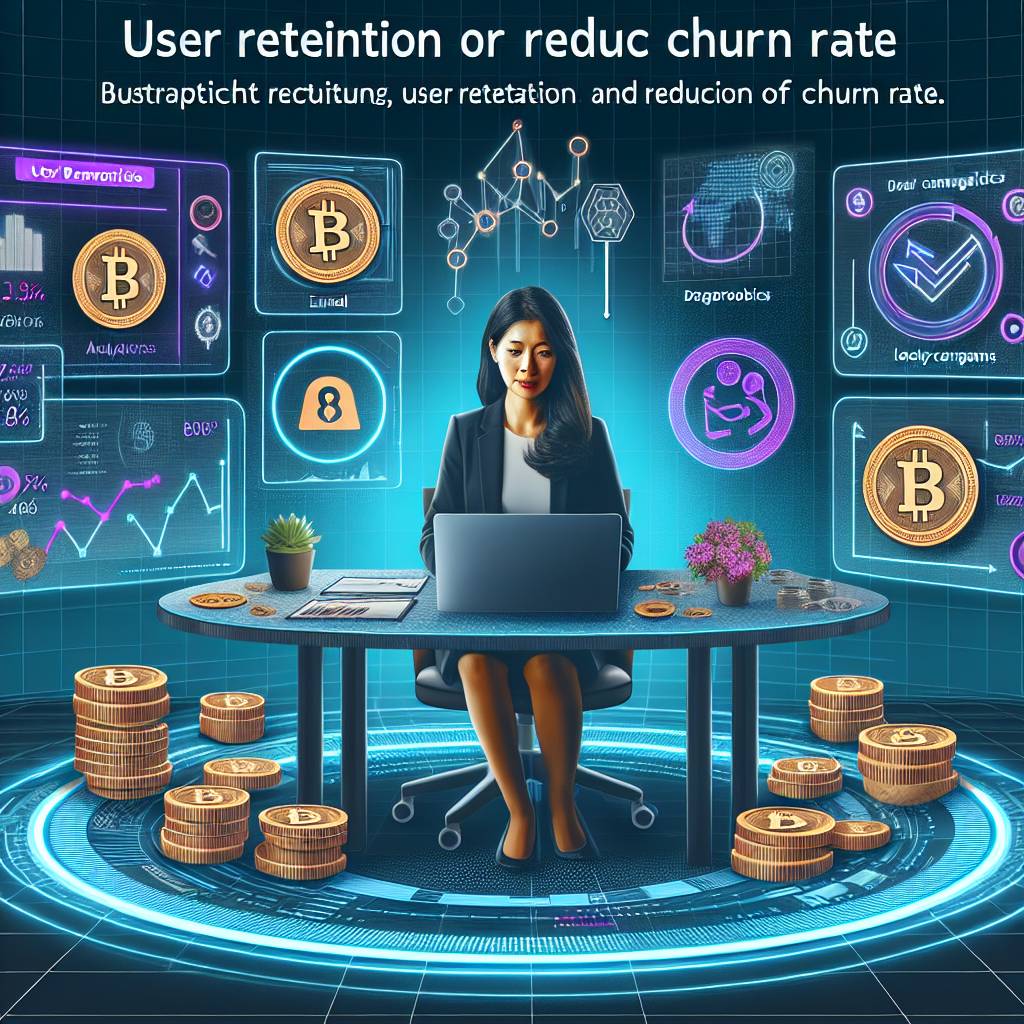 What are the best practices for a retention marketing manager to retain cryptocurrency users and reduce churn rate?