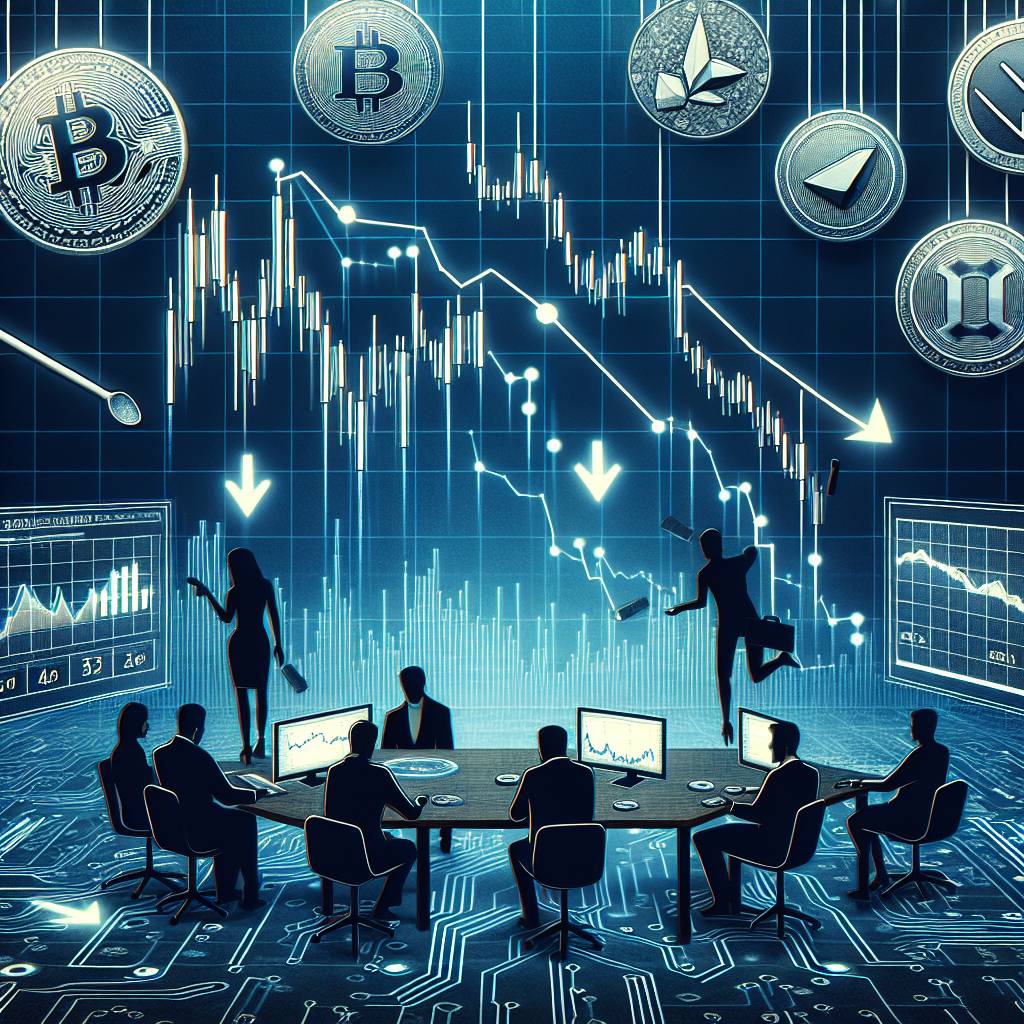 How can I profit from a bearish trend in the cryptocurrency market?