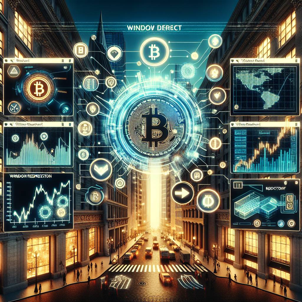 How can JavaScript window functions be utilized in analyzing cryptocurrency market trends?