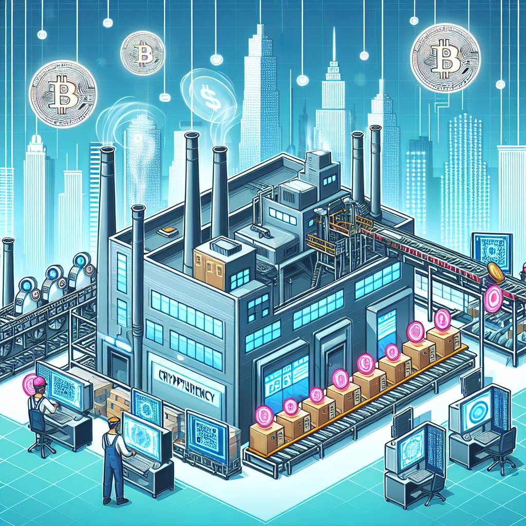 How can cryptocurrencies be utilized in the industrial sector?