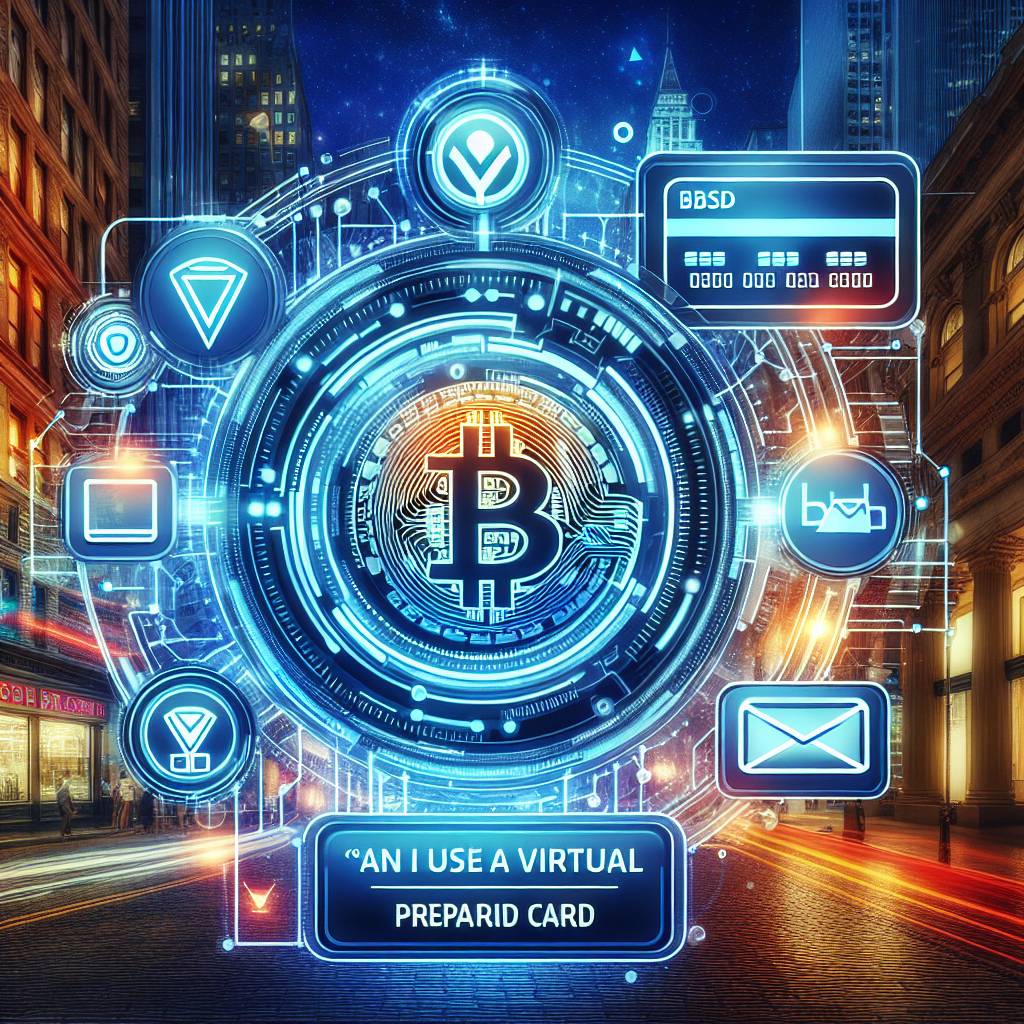 How can I use a prepaid virtual card to buy Bitcoin?