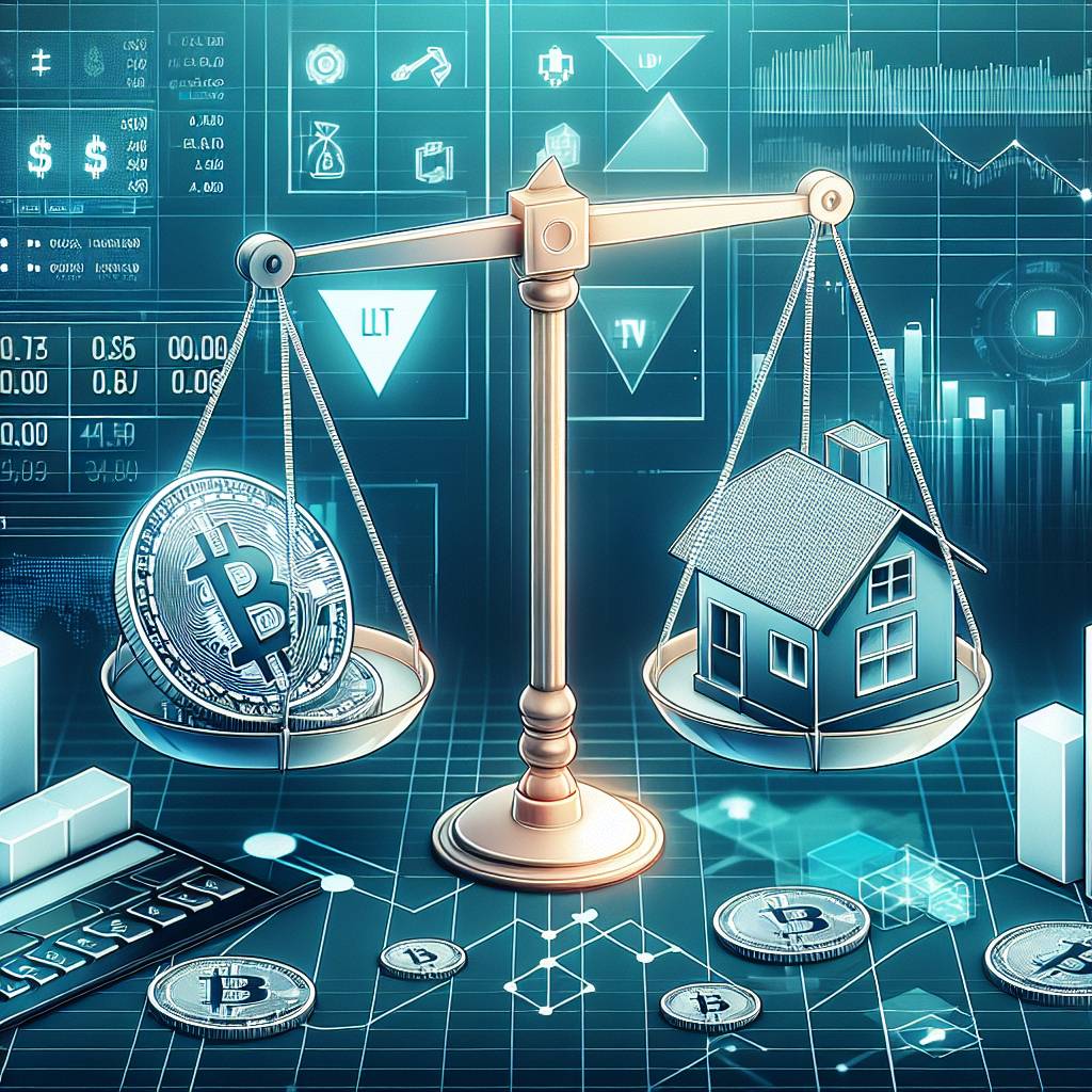 How does loan-to-value (LTV) affect the borrowing options in the cryptocurrency market?