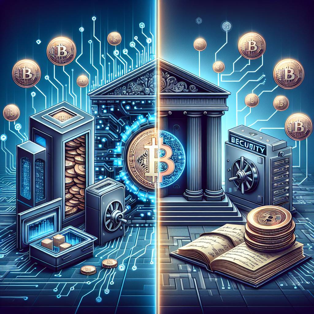 How does the security of bitcoin's blockchain compare to traditional banking systems?