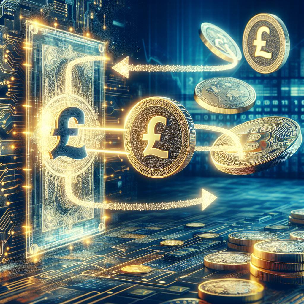 What are the advantages of using digital currencies for converting UK pounds to US dollars?