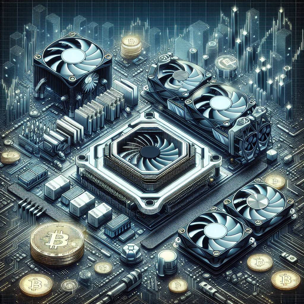 What are the best cooling solutions for GPUs in digital currency mining?