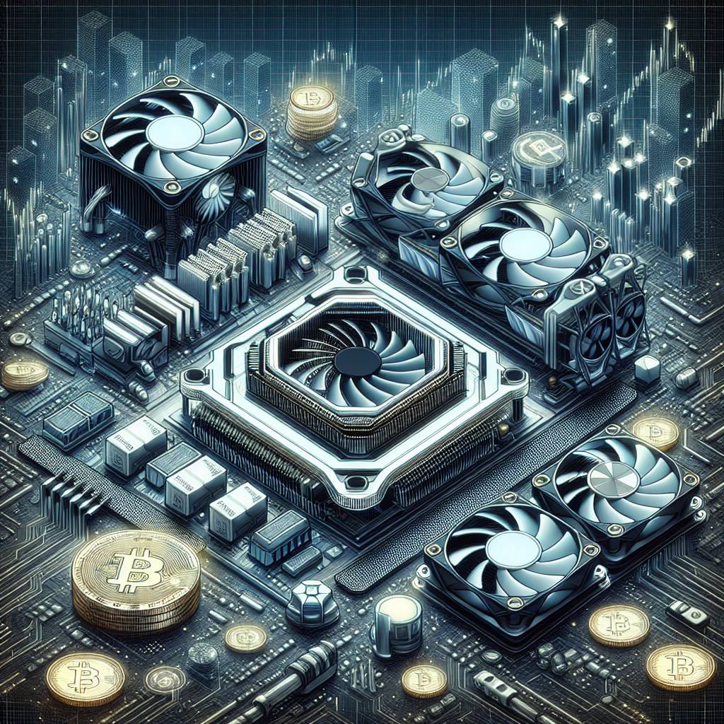 What are the best cooling solutions to prevent high GPU temperatures when mining cryptocurrencies?