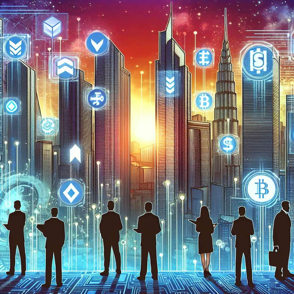 Who are the major players in the world of digital currencies?