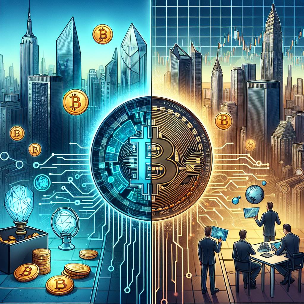 How do cryptocurrencies impact the traditional securities market?