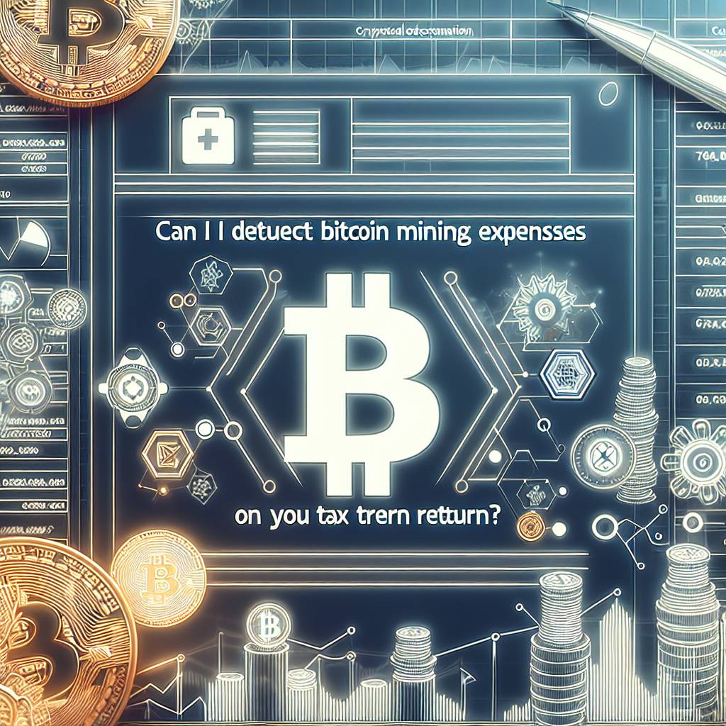 Can I deduct bitcoin mining expenses on my tax return?