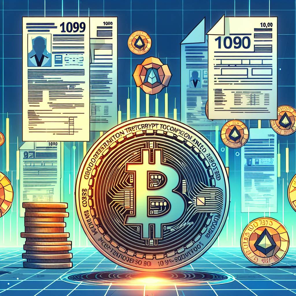 What are the tax implications of receiving 1099-int statements for cryptocurrency investments?