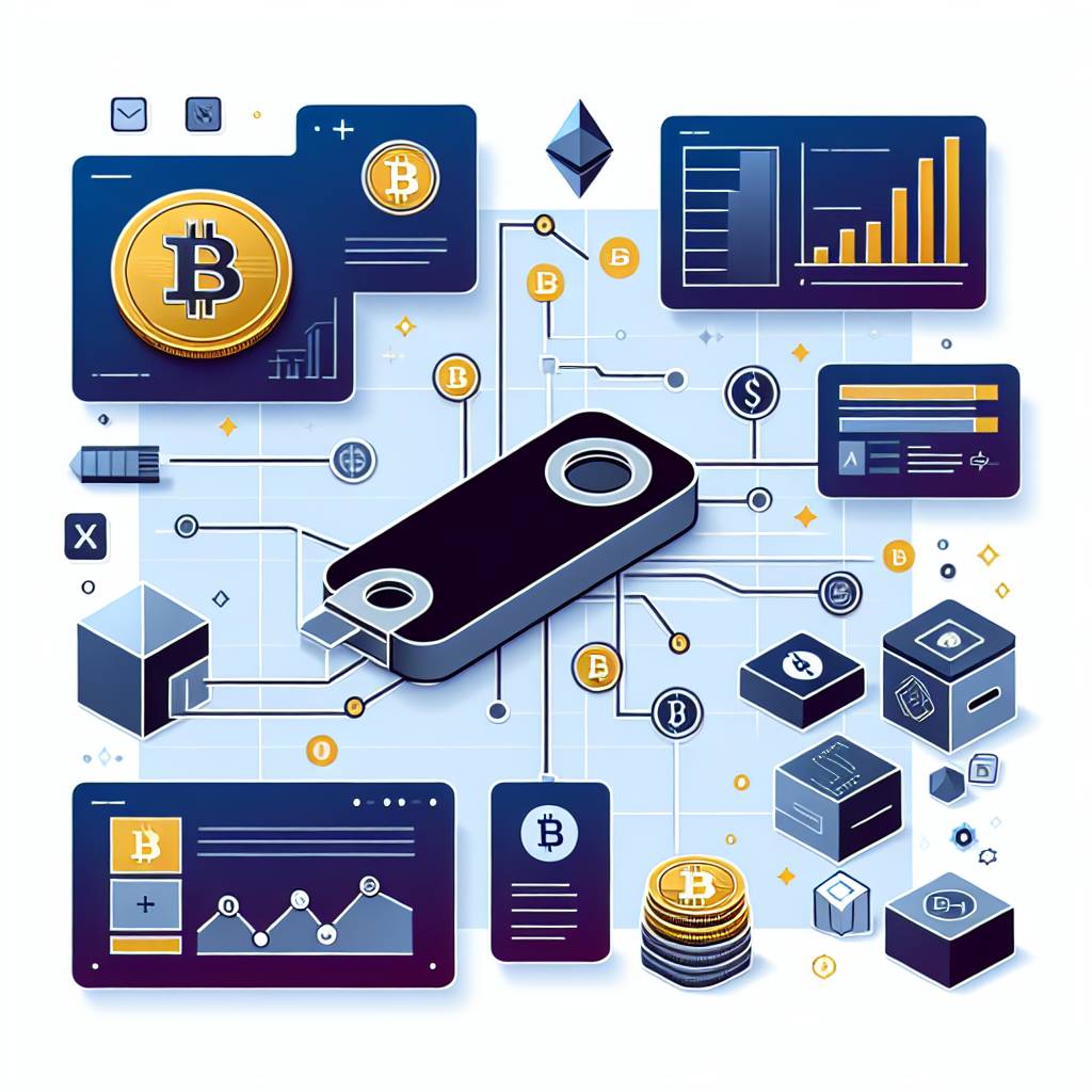 What are the steps to set up and use a HID USB token for cryptocurrency transactions?