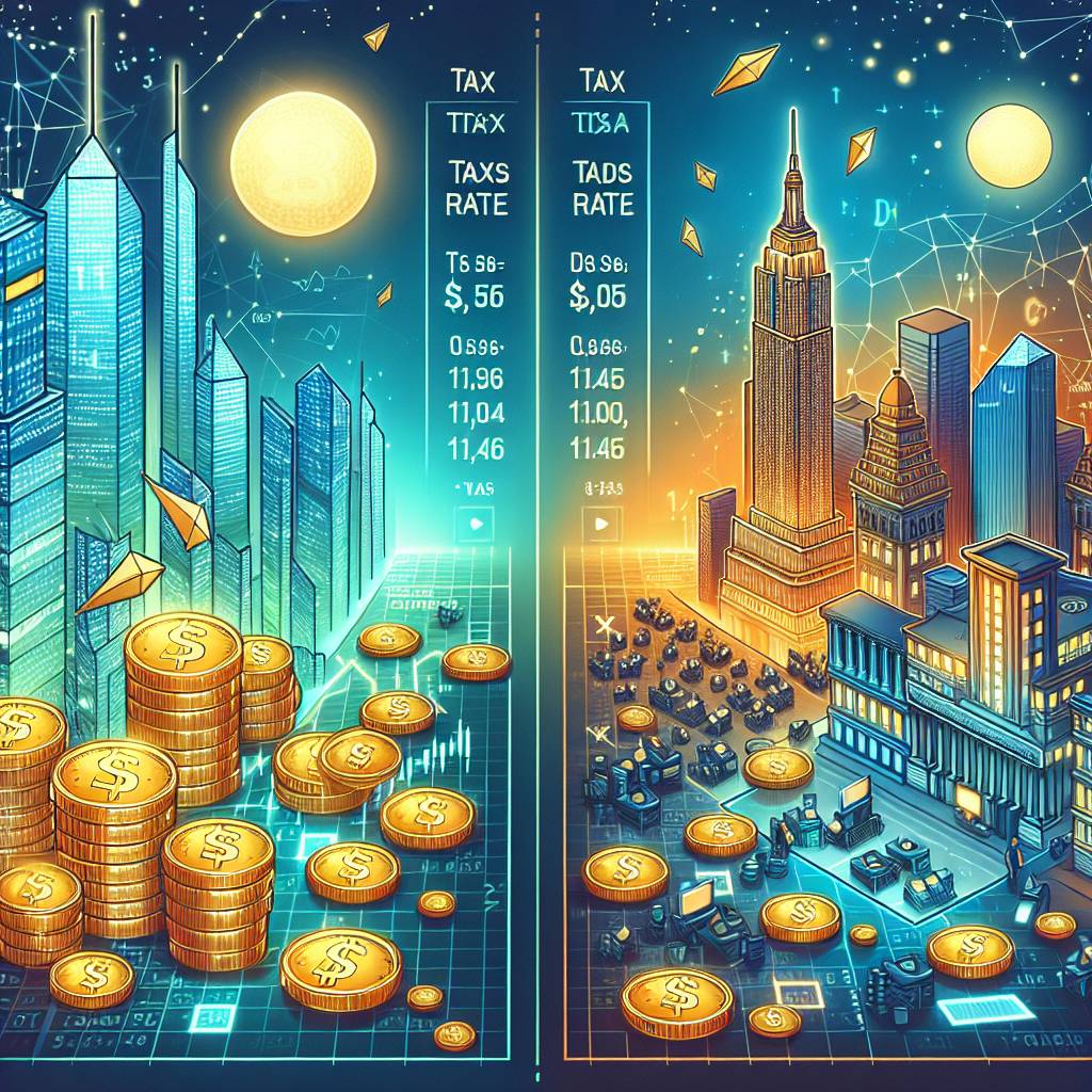 How does the investment income tax rate for digital assets compare to traditional investments in 2022?