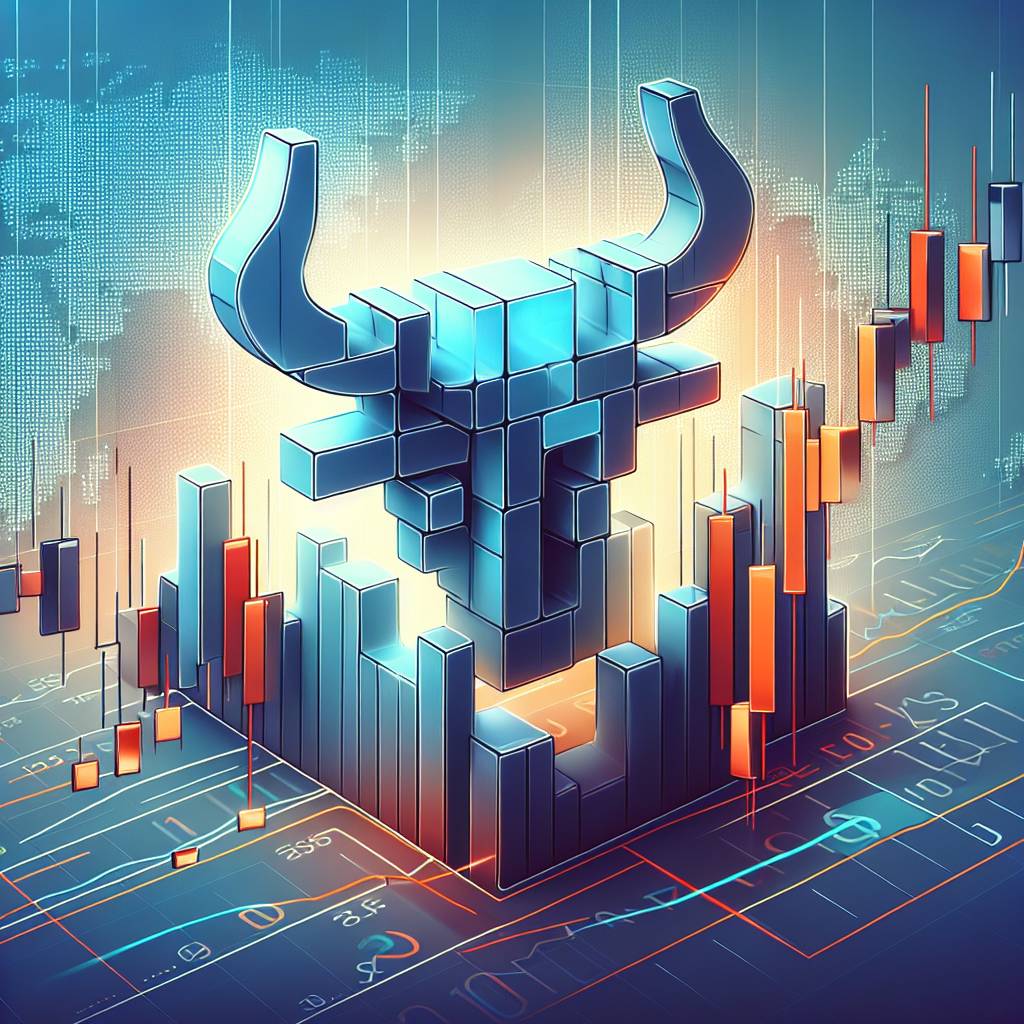 Are there any specific cryptocurrencies that frequently exhibit bull flag candlestick patterns?