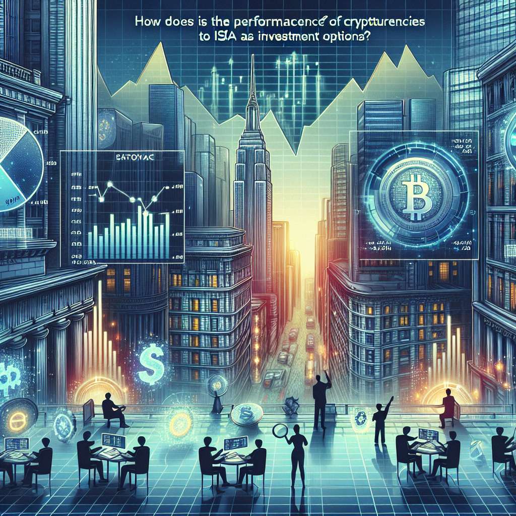 How does the performance of cryptocurrencies compare to traditional stocks and shares?