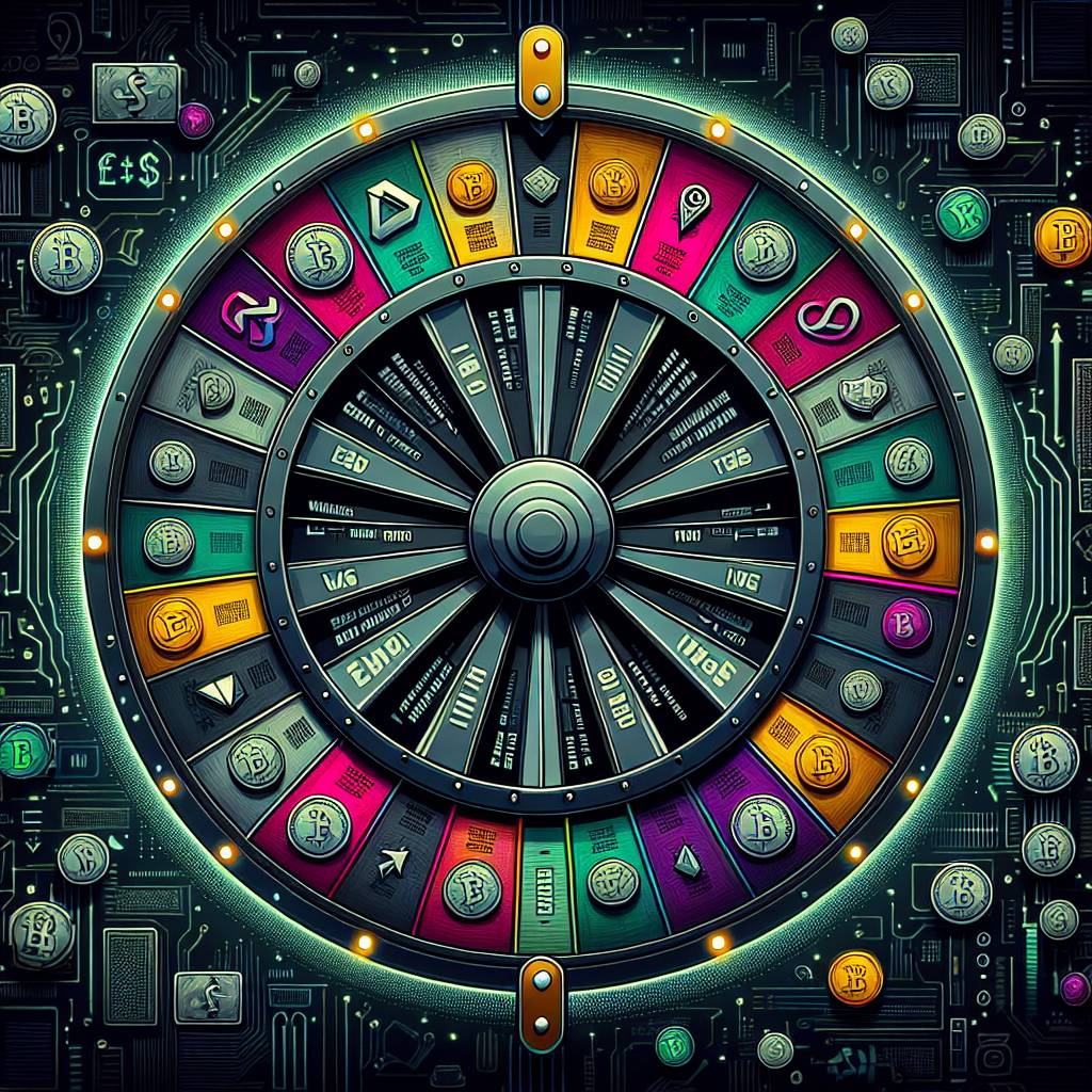 Are there any wheel of fortune spinner apps that offer cryptocurrency-themed prizes?